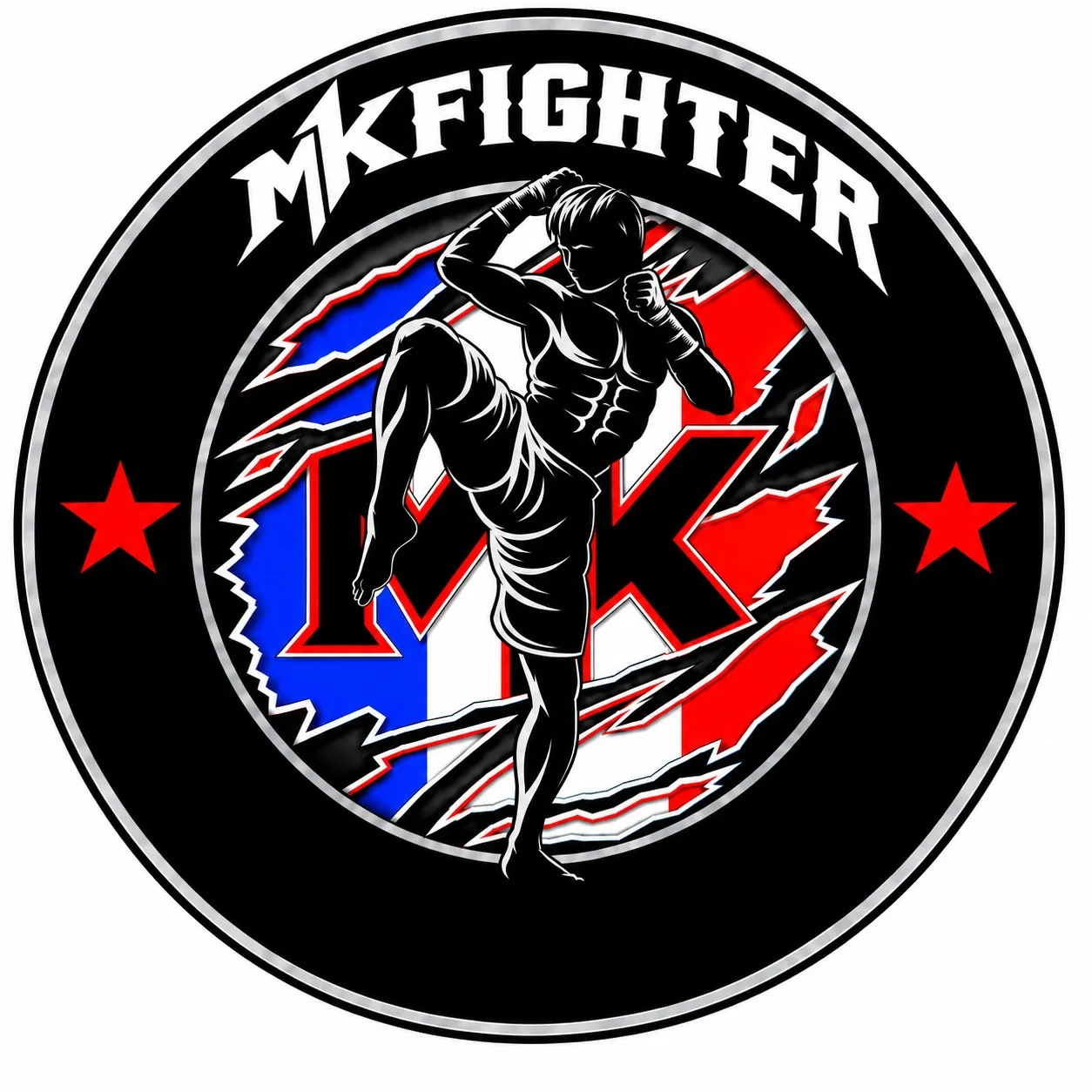 Logo rond MK Fighter